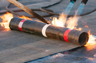 Poles Hole flat roof sealing